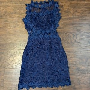Navy Bodycon dress